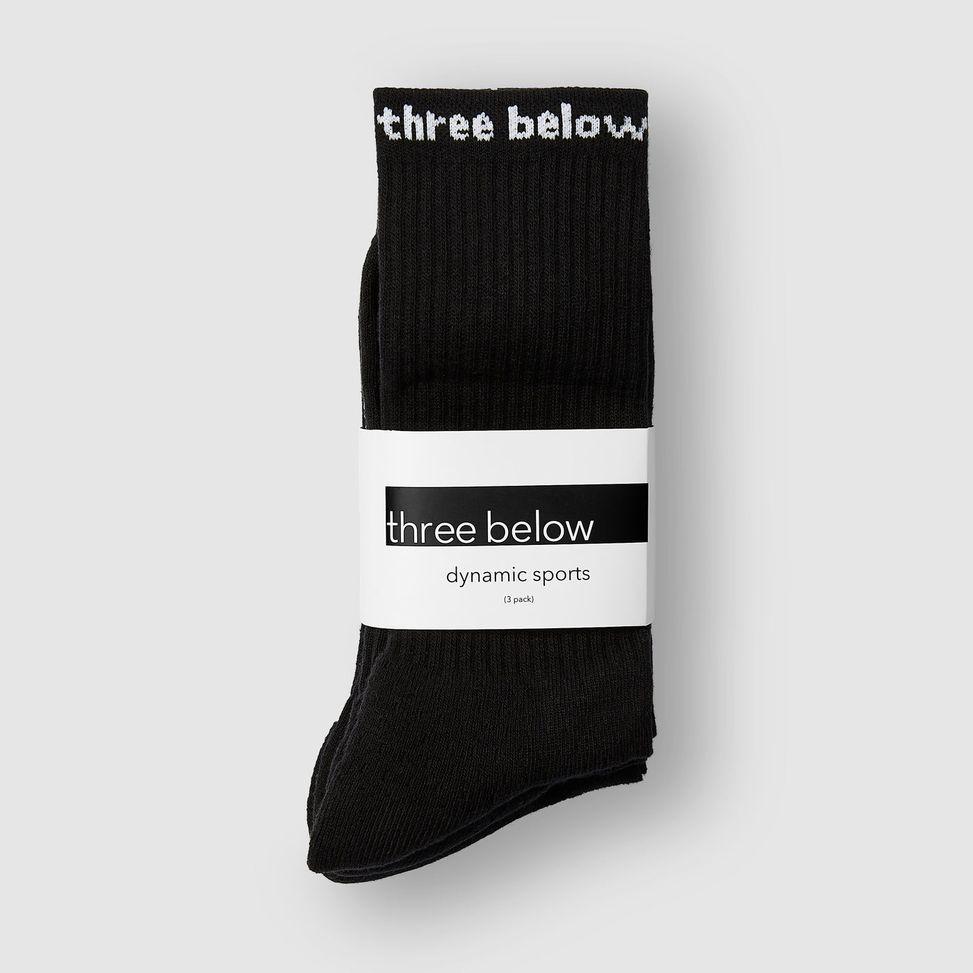 Dynamic Crew Socks (3 pack)